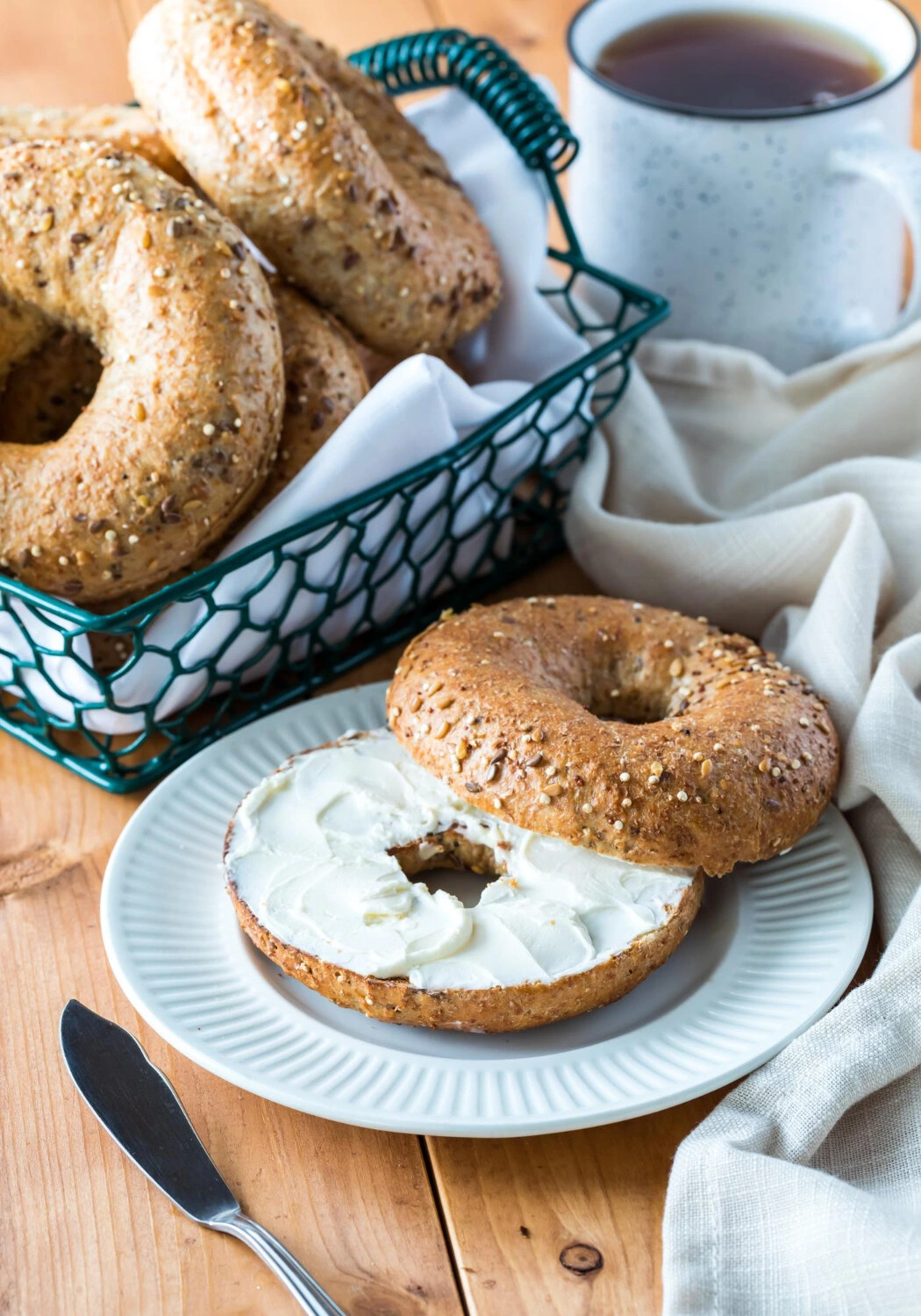 sourdough bagels recipe