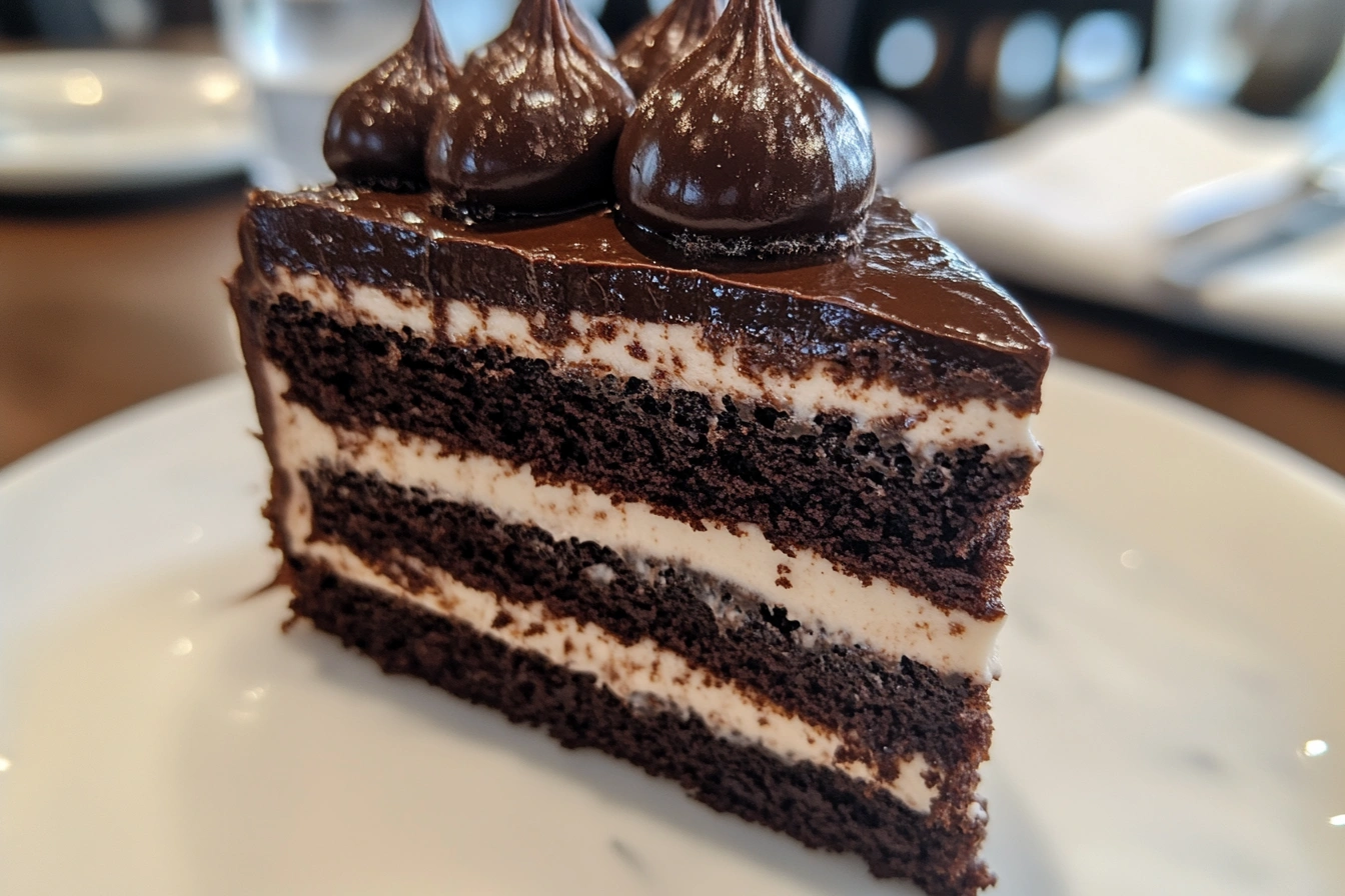 dark chocolate cake