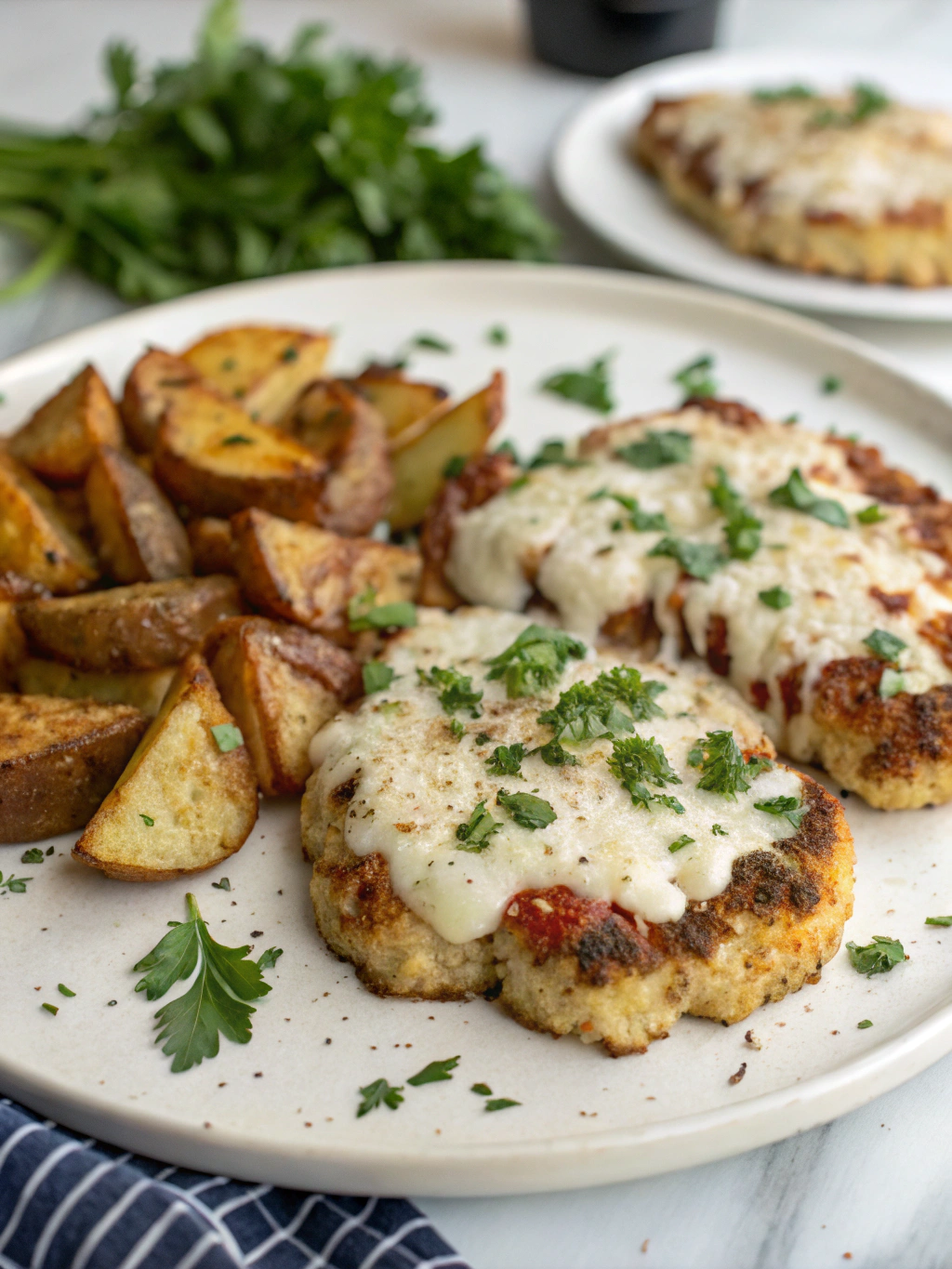 Cauliflower Parmesan Steaks