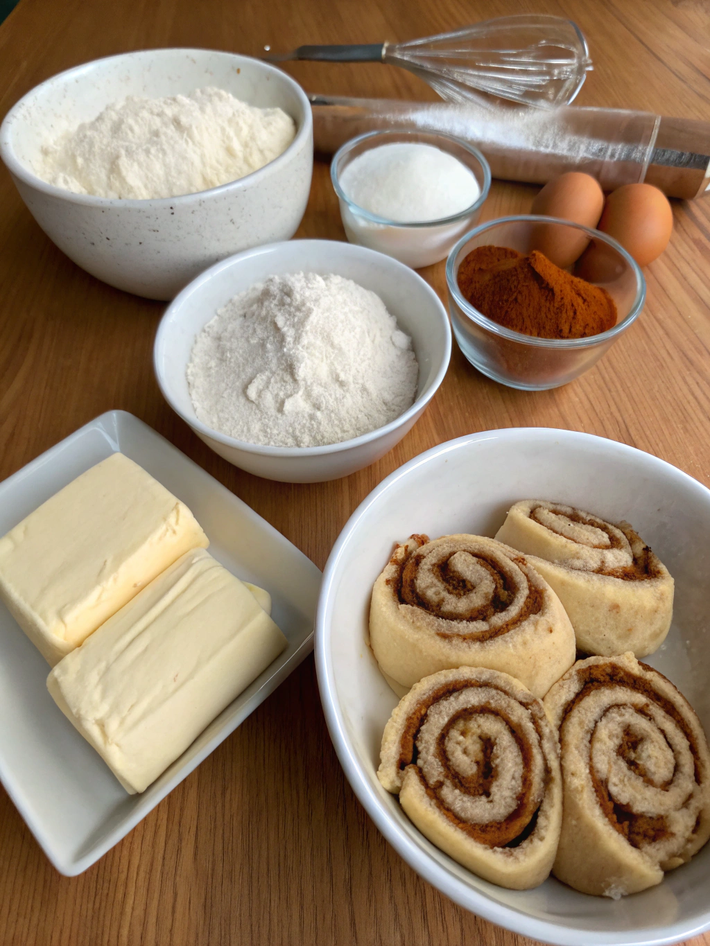 Cinnamon Roll Recipe​ ingredient