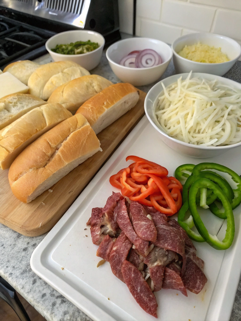 Philly Cheesesteak Recipe​ ingredient