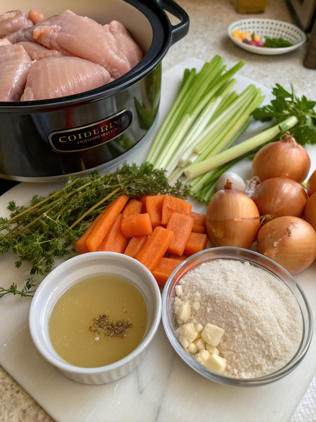 chicken gravy crockpot​ ingredient