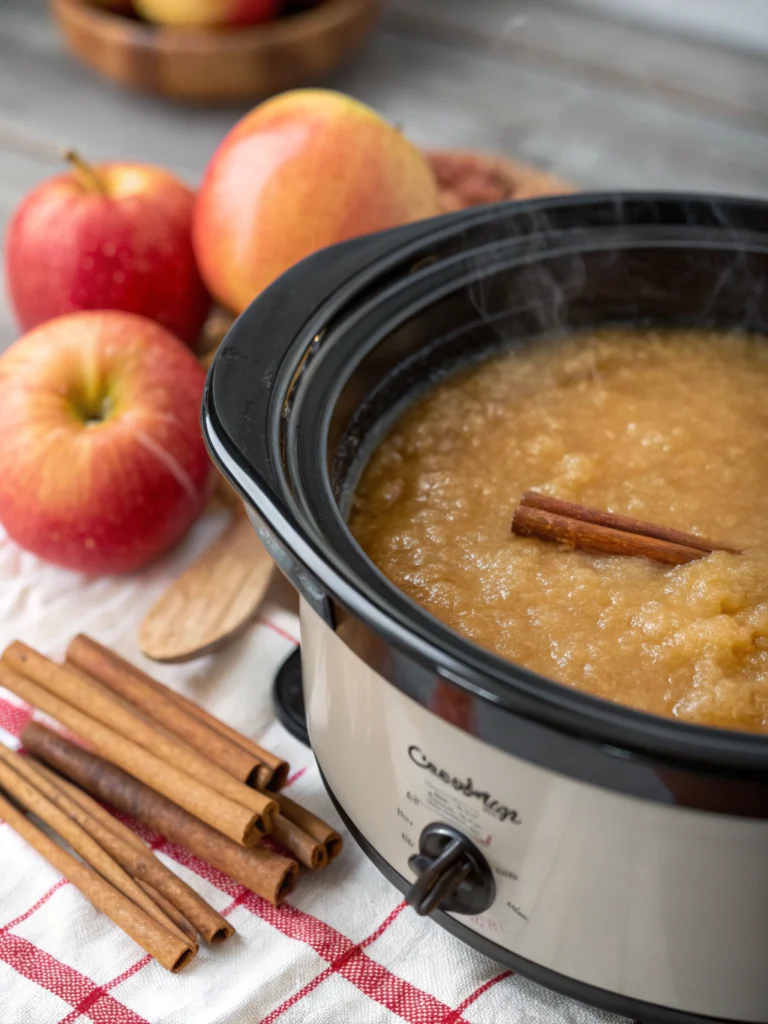 crockpot applesauce
