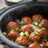 crockpot bbq meatballs​