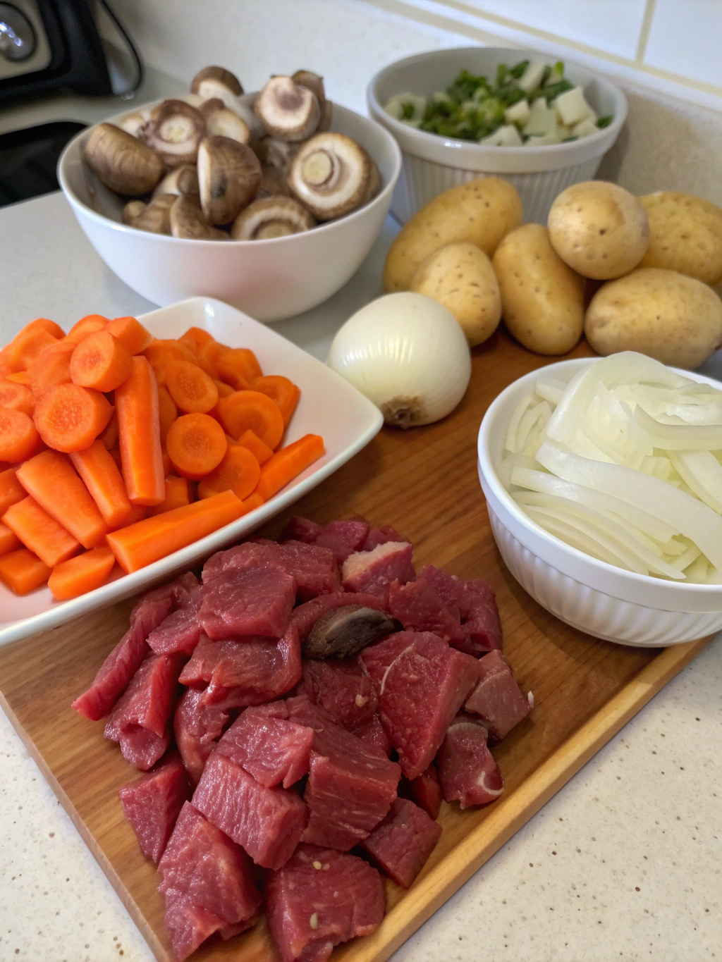crockpot beef tips​ ingredient