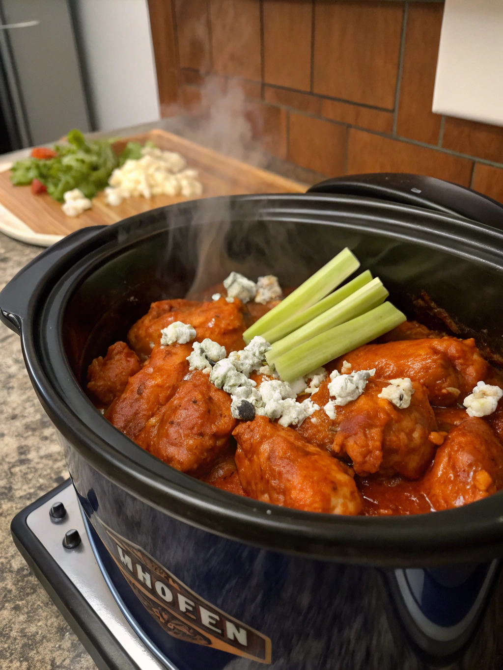 crockpot buffalo chicken​