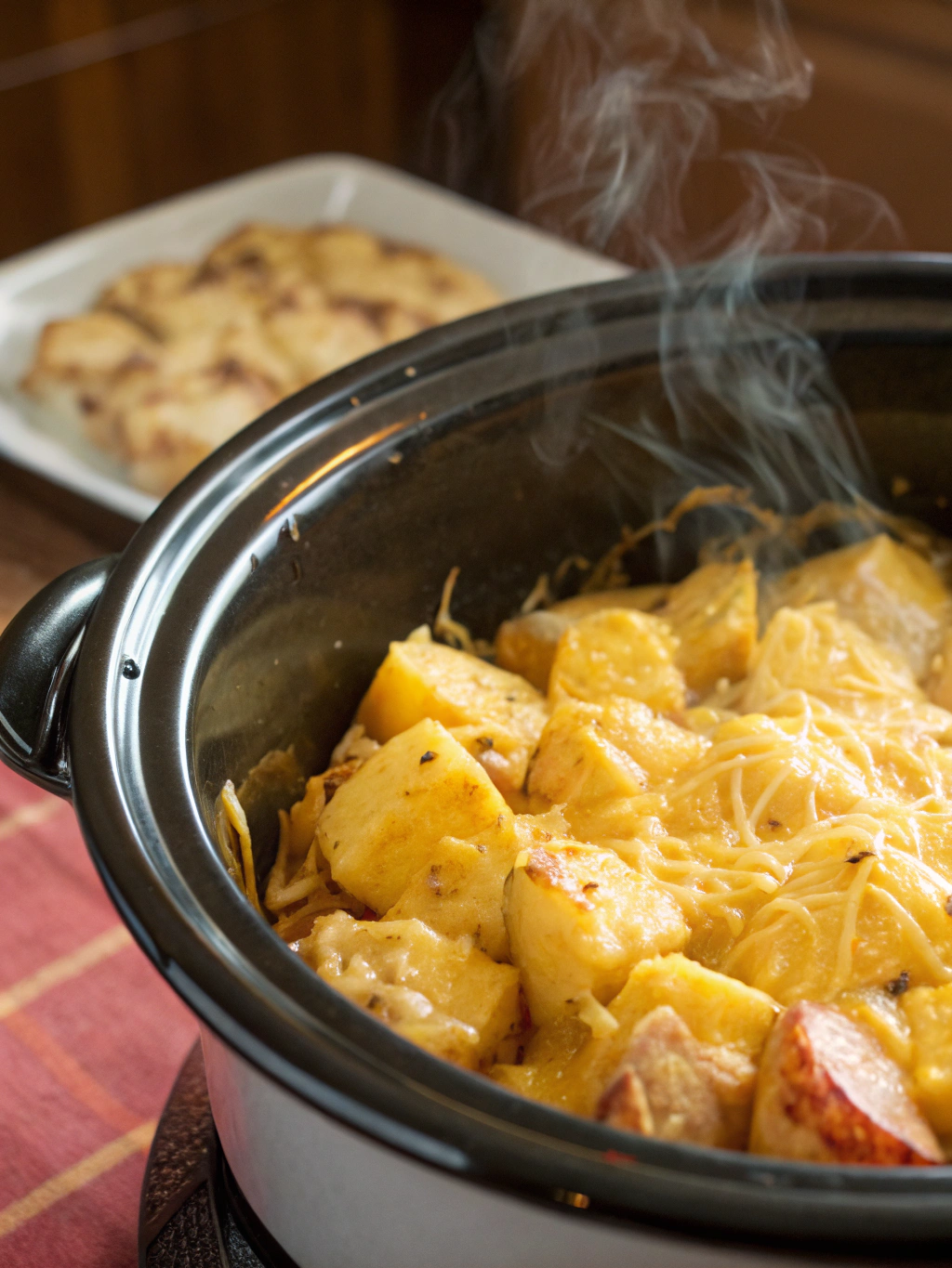 The most Effortless Irresistible crockpot cheesy potatoes ever ...