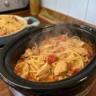 crockpot chicken spaghetti​