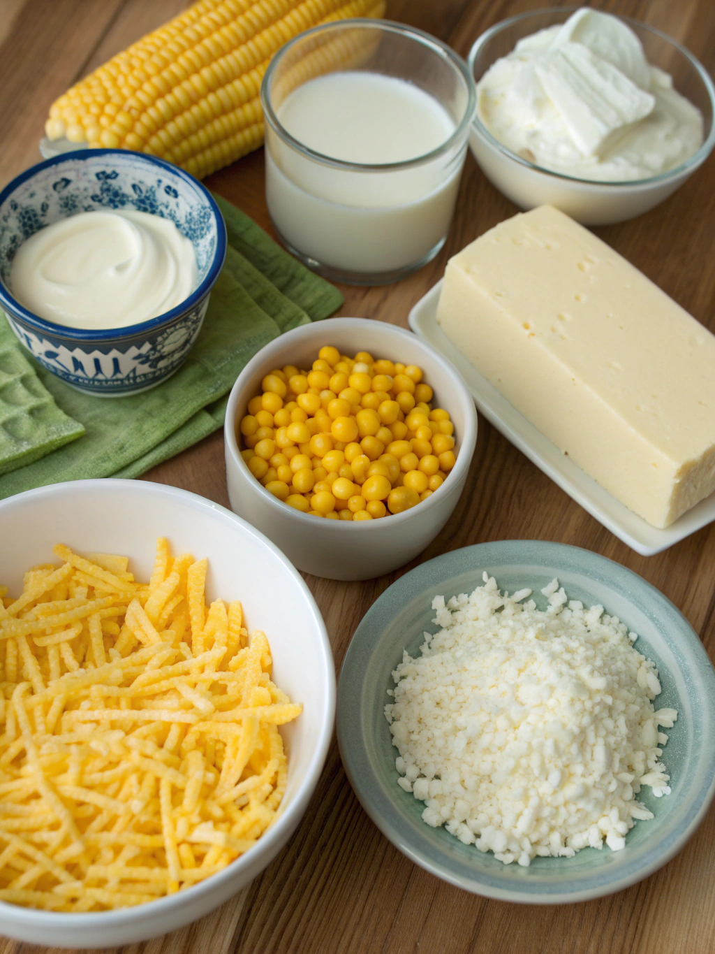 crockpot corn casserole​ ingredient