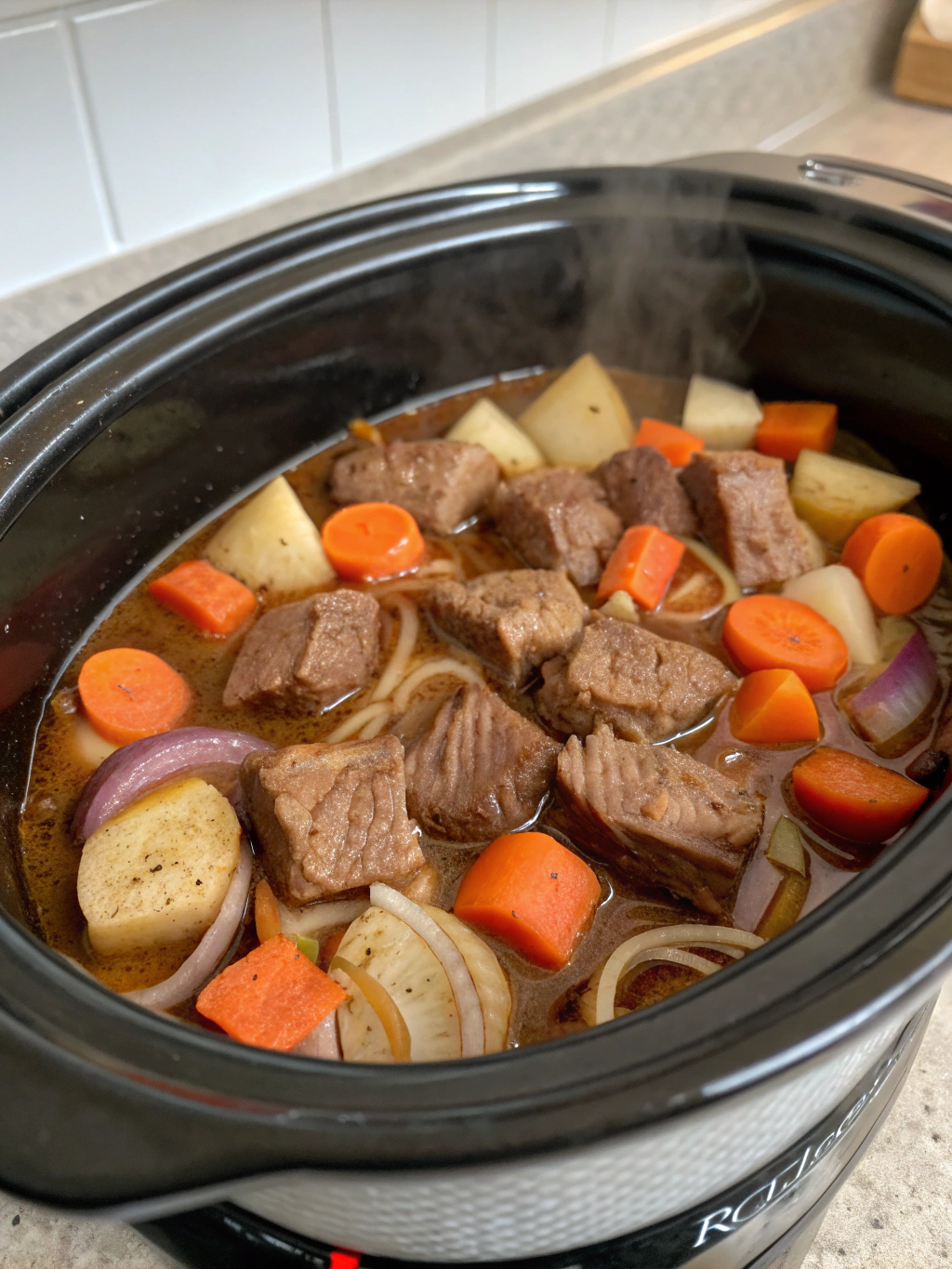 crockpot cubed steaks​