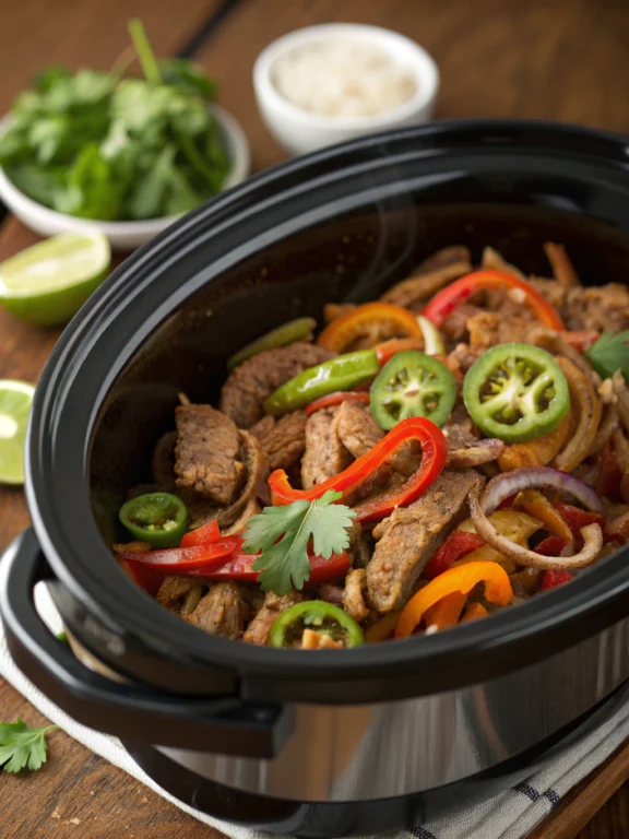 crockpot fajitas​