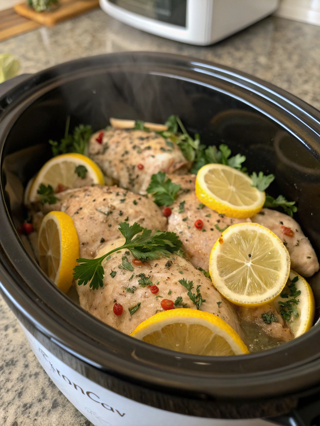crockpot lemon chicken​
