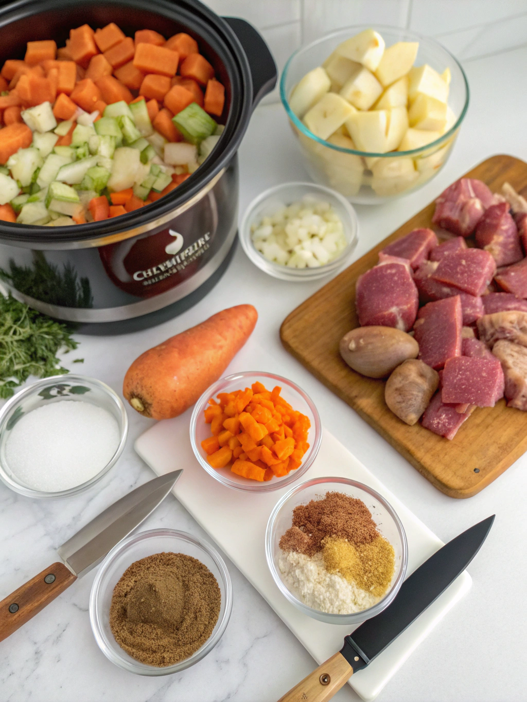 crockpot meal prep​ ingredient