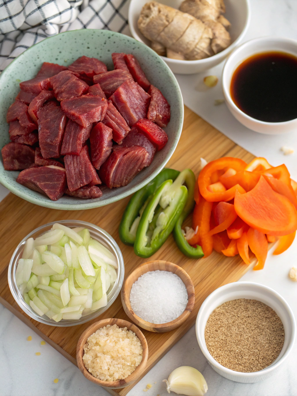 crockpot mongolian beef​ ingredient