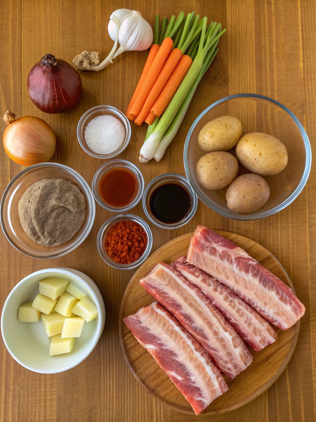 crockpot ribs recipe​ ingredient