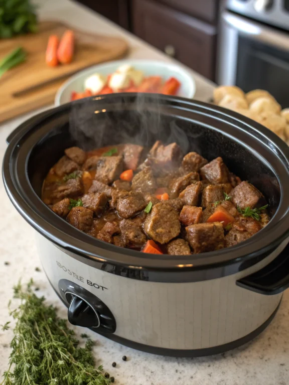 crockpot steak bites​