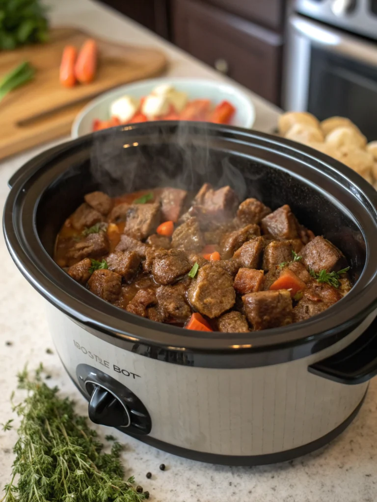crockpot steak bites​