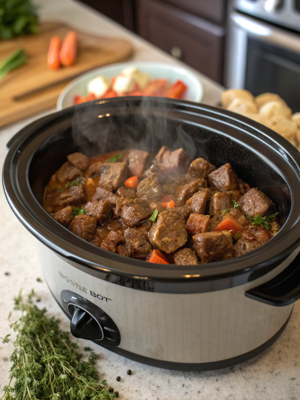 crockpot steak bites​