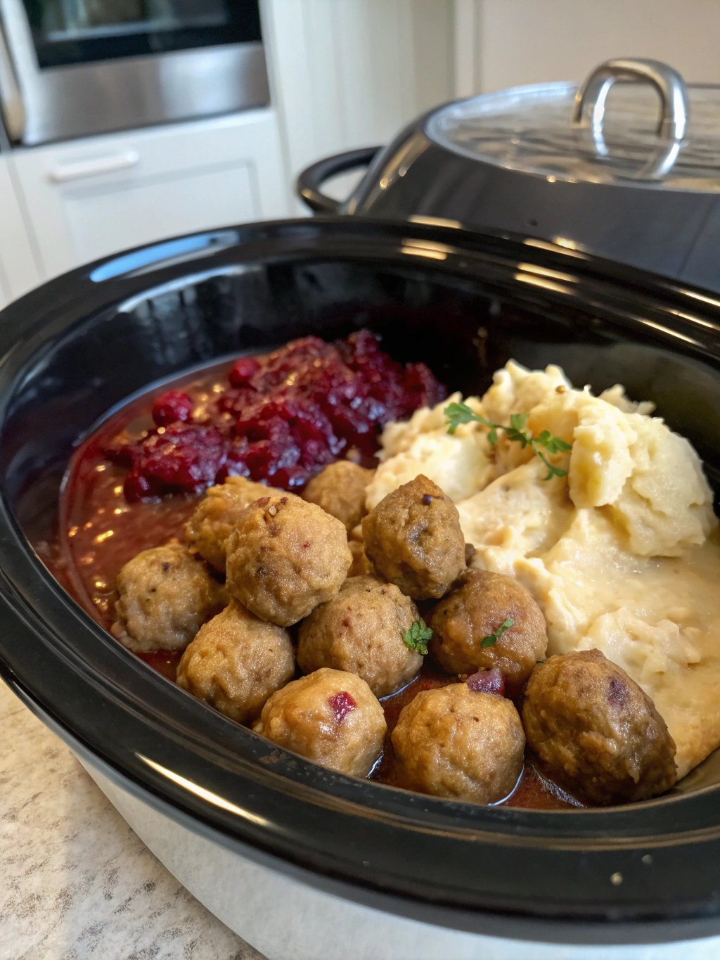 crockpot swedish meatballs​