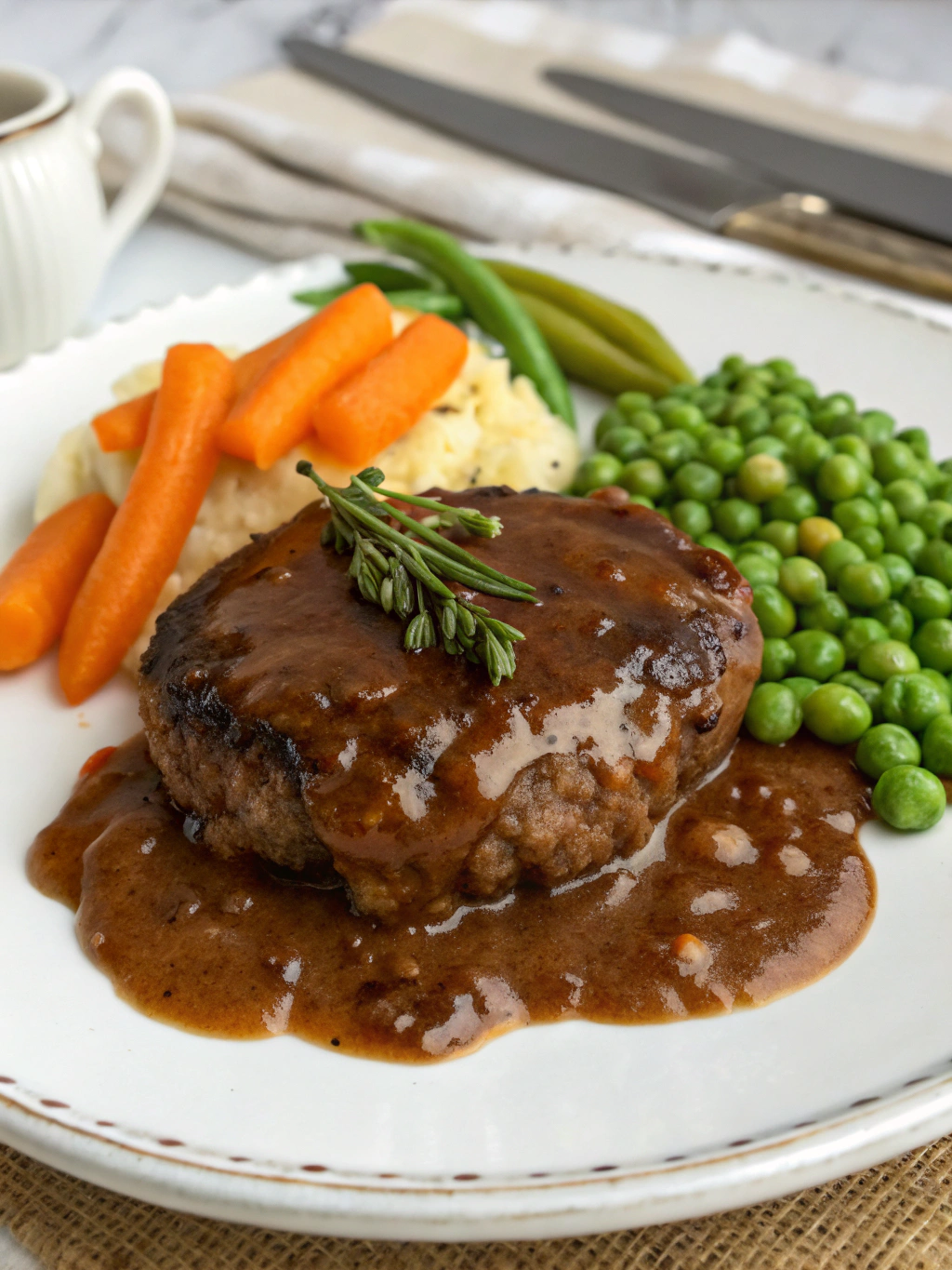 easy salisbury steak recipe with brown gravy