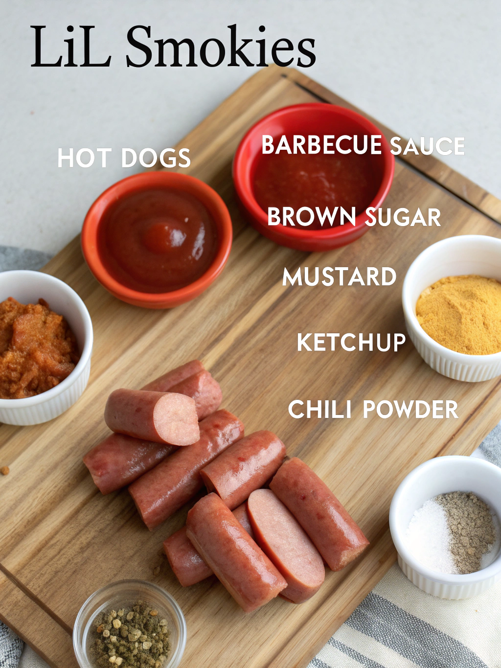 lil smokies crockpot​ ingredient