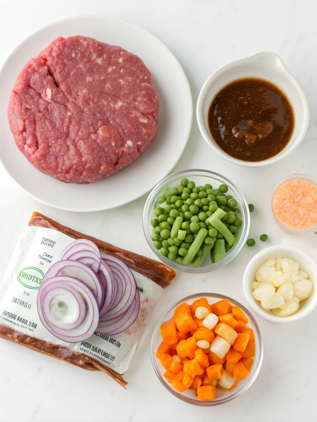 salisbury steak frozen dinner​ ingredient