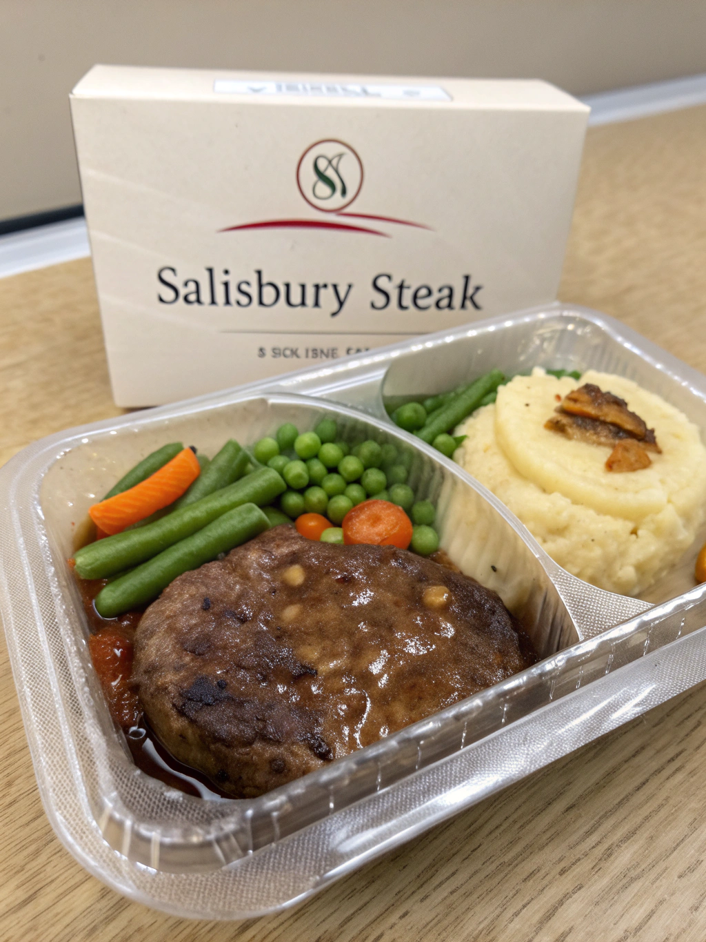 salisbury steak frozen dinner​