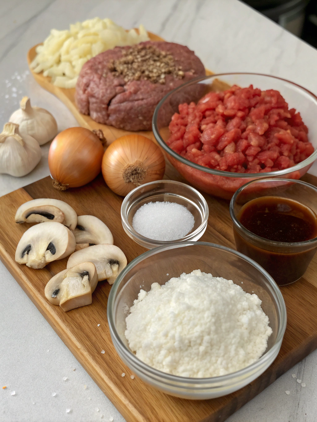 slow cooker salisbury steak​ ingredient