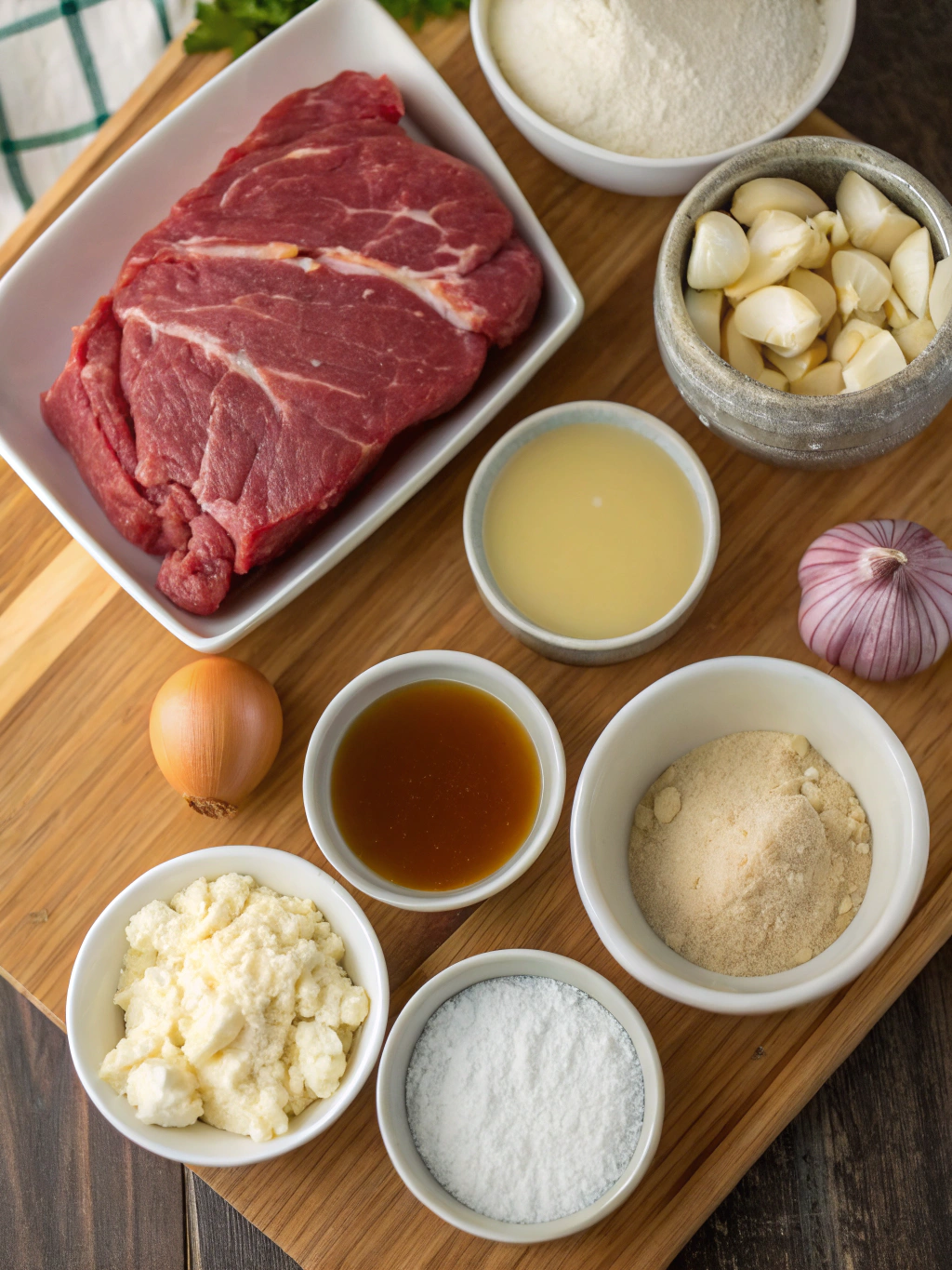 steak and gravy​ ingredient